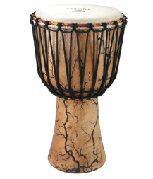 Tycoon Percussion TAJS-12 WI Supremo Select Willow Series Rope-Tuned Djembe